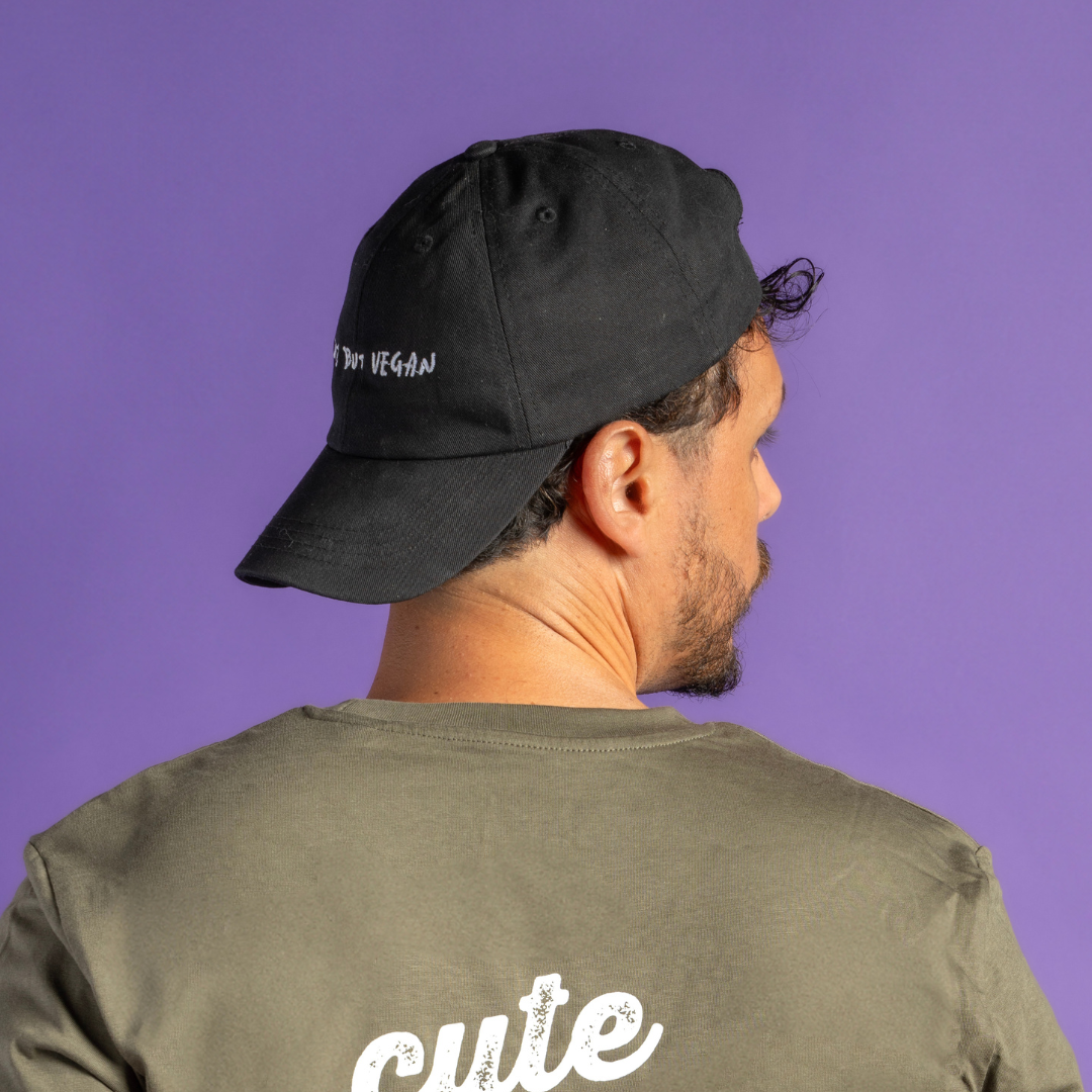 Cappellino "Cute but Vegan"