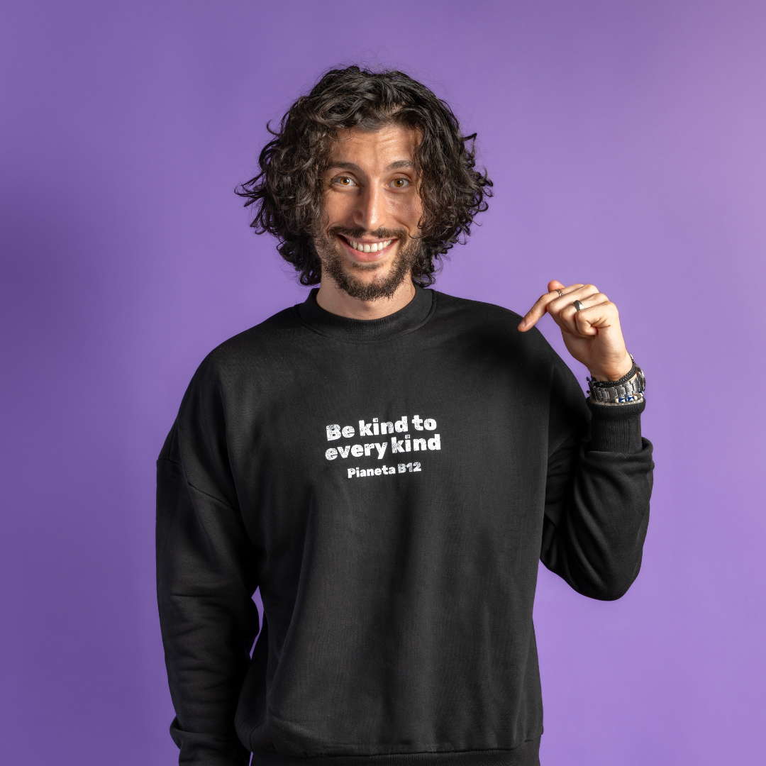 Felpa Comfort "Be Kind to Every Kind"