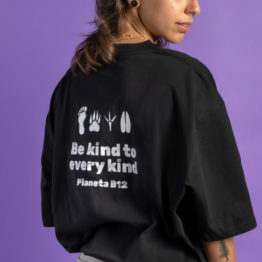 T-shirt Oversize "Be Kind to Every Kind"