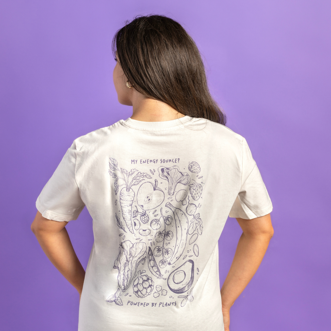 T-shirt "Powered by Plants"