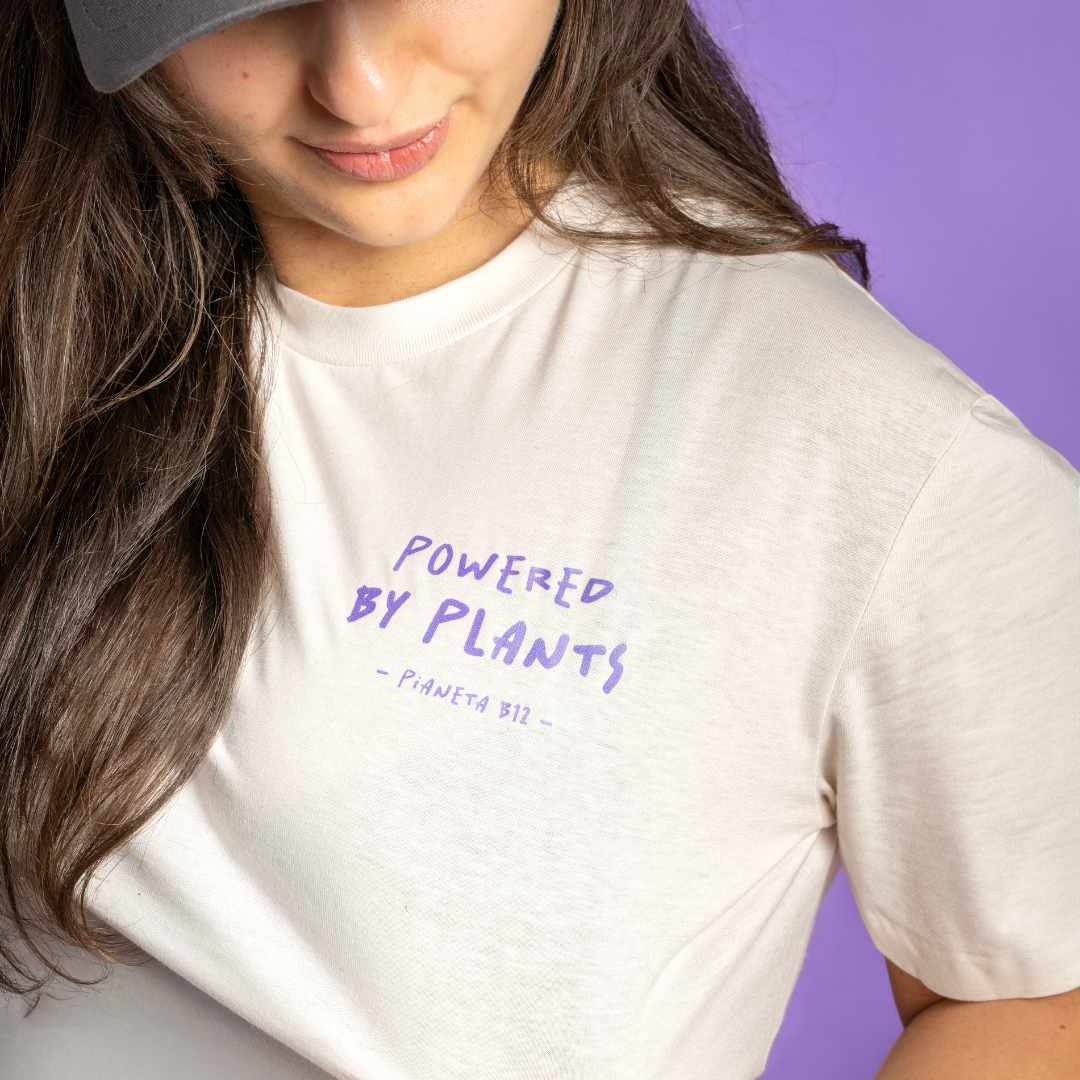 T-shirt "Powered by Plants"