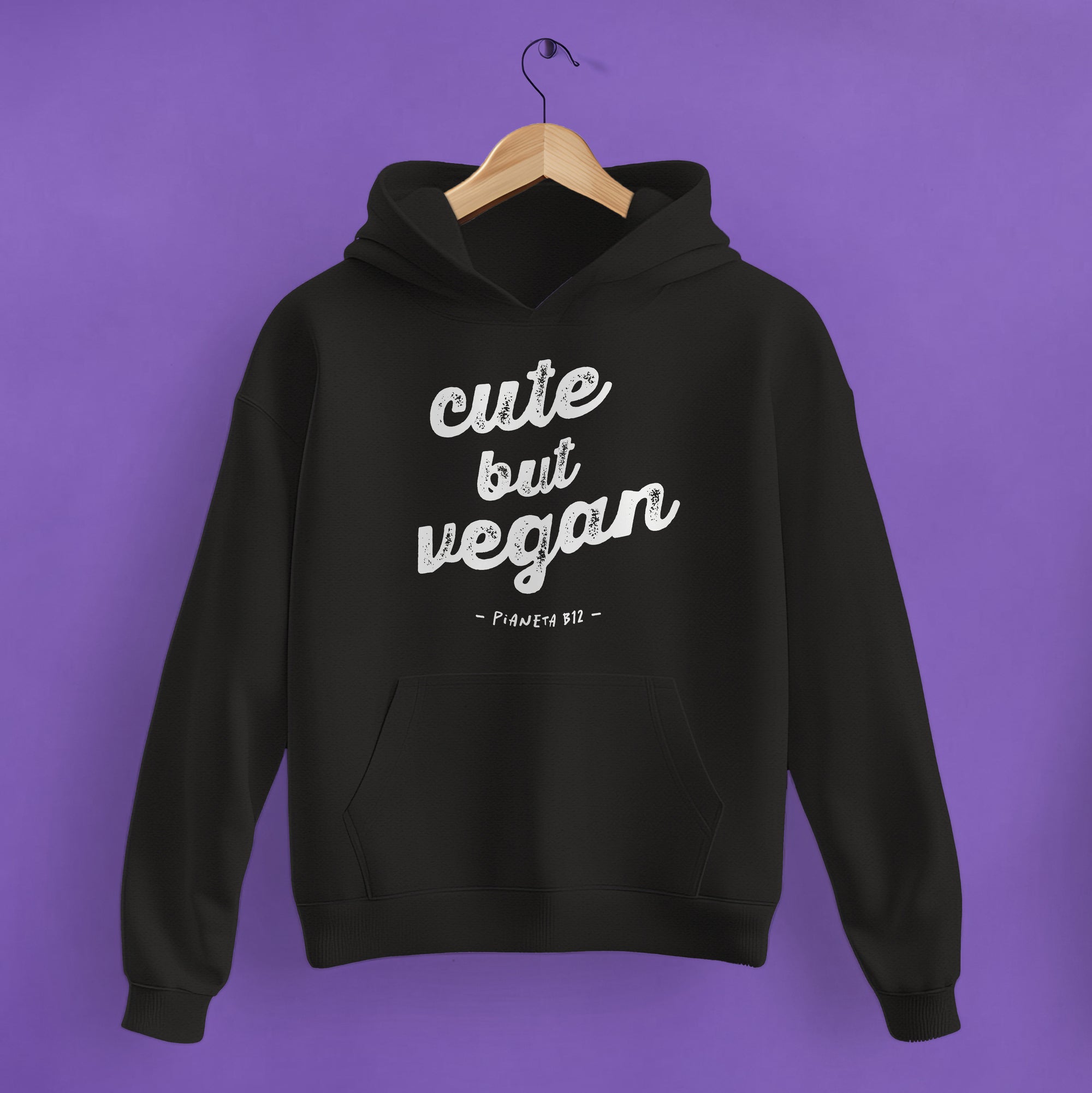 Felpa Comfort "Cute but Vegan"