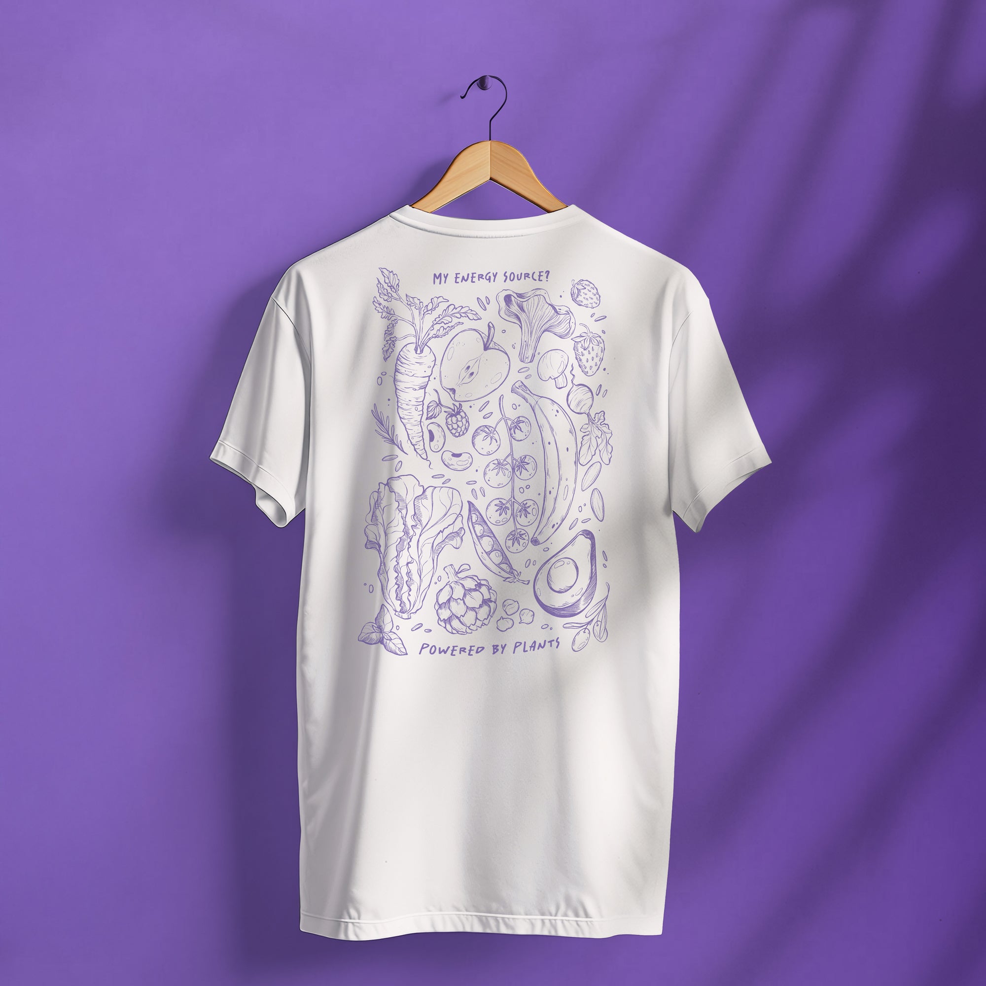 T-shirt "Powered by Plants"